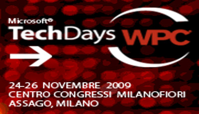 Relatori a WPC-TechDays organizzato da Microsoft